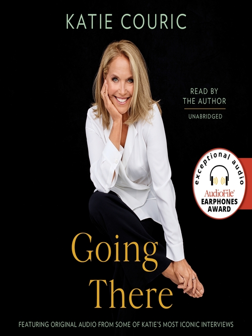 Cover image for Going There (read by Katie Couric)